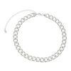 Chokers Piuka | Choker Piuka Cami Elos Grumet Folheada Em Rodio Branco