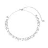 Chokers Piuka | Choker Piuka Soul Folheado Em Rodio Branco