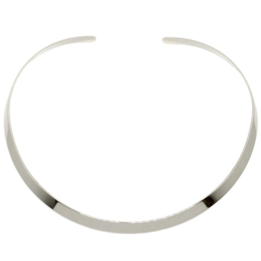 Chokers Piuka | Gargantilhafolheada Em Rodio Branco Nayla