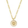 Colares Piuka | Colar Medalha Concha Mar Doce Lar Folheado A Ouro 18K