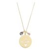 Colares Piuka | Colar Feminino Medalha I See The Light Zirconias Folheado A Ouro 18K