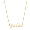 Colares Piuka | Colar Feminino Good Vibes Folheado A Ouro 18K