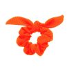 Acessorios Piuka | Scrunchie/ Lacinho Piuka Lola Malha Canelada Laranja Neon